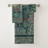 William Morris Greenery Bath Towel Set (Insitu)