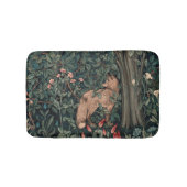 William Morris Greenery Fox Wildlife Badematte (Vorderseite)