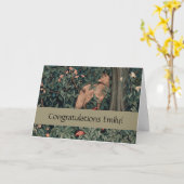 William Morris Greenery Fox Wildlife Karte (Gelbe Blume)