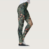 William Morris Greenery Fox Wildlife Leggings (Rechts)