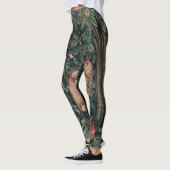 William Morris Greenery Fox Wildlife Leggings (Links)