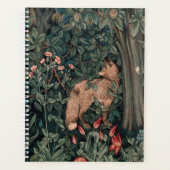 William Morris Greenery Fox Wildlife Planer (Vorderseite)
