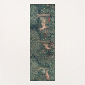 William Morris Greenery Fox Wildlife Yogamatte (Vorderseite)