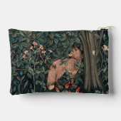 William Morris Greenery Fox Wildlife Zubehörtasche (Rückseite)