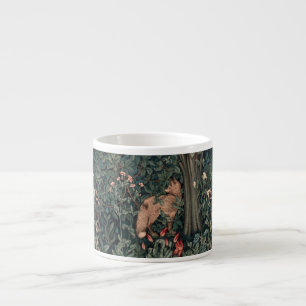 William Morris Greenery Fuchs Wildtier Kunst Espressotasse