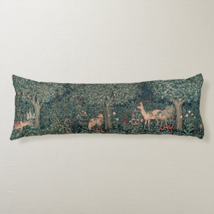 William Morris Greenery Fuchs Wildtier Kunst Seitenschläferkissen