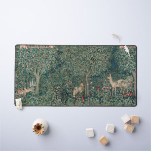 William Morris Greenery Wald Tier Botanisch Schreibtischunterlage