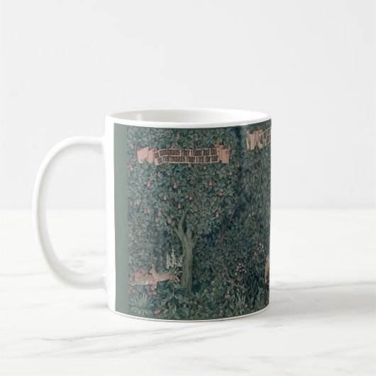 WIlliam Morris: Grüne Tasse (Links)