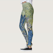 William Morris GRÜNE UND BLAUE Leggings (Links)