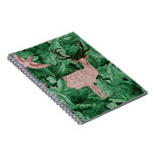 William Morris grüner Hintergrund Notizblock (Rechte Seite)