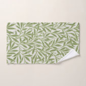 William Morris Grünes Blumen Botanisches Muster Badhandtuch Set (Handtuch)