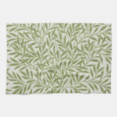 William Morris Grünes Florales Botanisches Muster Geschirrtuch (Horizontal)