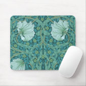 William Morris - Grünes Pimpernell-Muster Mousepad (Mit Mouse)