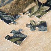 William Morris Hare in einem Wald Puzzle (Seite)