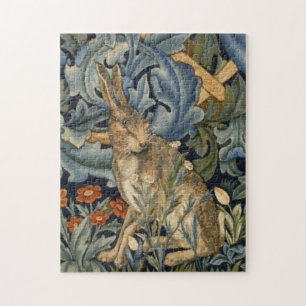 William Morris Hare in einem Wald Puzzle