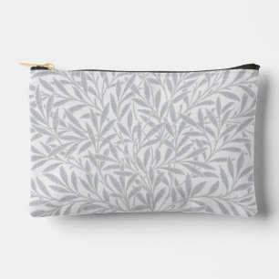 William Morris hellblaues Willow-Muster Vintag Zubehörtasche