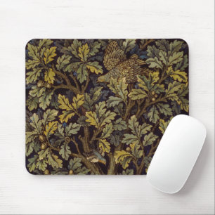 William Morris Henne Fasan Vogel Baum Botanisch Mousepad