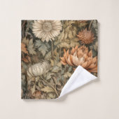 William Morris Herbstblumen Badhandtuch Set (Waschlappen)
