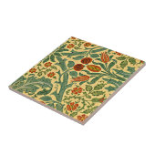 William Morris - Herbstblumenmuster Fliese (Seite)
