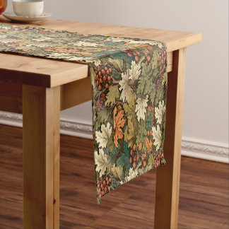 William Morris Herbstlaub Kurzer Tischläufer