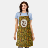 William Morris Herbstmais Eichhörnchen Retro  Schürze (Getragen)