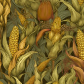 William Morris Herbstmais Retro Geschirrtuch