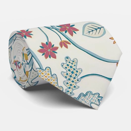 William Morris - Hintergrund und Berries Krawatte (Gerollt)