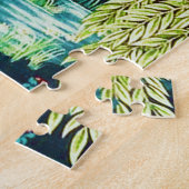 William Morris Hirsch am Bach Teppichdruck Puzzle (Seite)