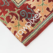 William Morris. Holland Park Tepet. Fleecedecke (Ecke)