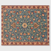 William Morris Holland Park Teppichmuster Geschenkpapier (Flach)