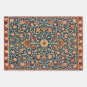 William Morris Holland Park Teppichmuster Geschenkpapier Set (Vorderseite 2)
