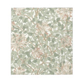 William Morris Honeysuckle Blume Wallpaper Notizblock (Vorderseite)