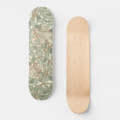 William Morris Honeysuckle Blume Wallpaper Skateboard (Vorderseite)