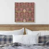 William Morris, Honeysuckle, Blumenmuster, Kunst Leinwanddruck (Insitu (Schlafzimmer))