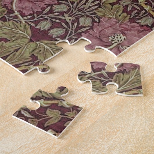 William Morris, Honeysuckle, Blumenmuster, Kunst Puzzle (Seite)