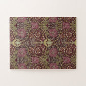 William Morris, Honeysuckle, Blumenmuster, Kunst Puzzle (Horizontal)