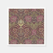 William Morris, Honeysuckle, Blumenmuster, Kunst Serviette (Vorderseite)