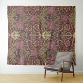 William Morris, Honeysuckle, Blumenmuster, Kunst Wandteppich (Beispiel (Horizontal))