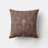 William Morris, Honeysuckle, blumenreich. Muster, Kissen (Rückseite)