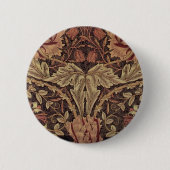 William Morris Honeysuckle Classic Button (Vorderseite)