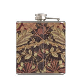 William Morris Honeysuckle Classic Flachmann (Rückseite)
