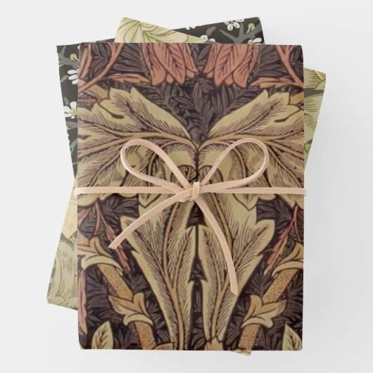 William Morris Honeysuckle Classic Geschenkpapier Set (Beispiel)