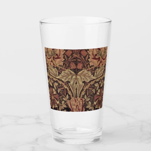 William Morris Honeysuckle Classic Glas (Vorderseite)