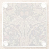 William Morris Honeysuckle Classic Glasuntersetzer (Rückseite)