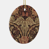 William Morris Honeysuckle Classic Keramik Ornament (Rechts)