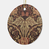 William Morris Honeysuckle Classic Keramik Ornament (Links)