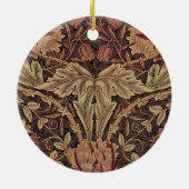 William Morris Honeysuckle Classic Keramik Ornament (Hinten)