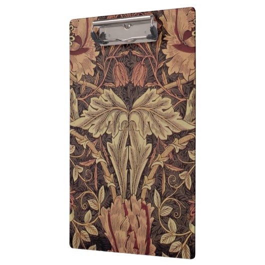 William Morris Honeysuckle Classic Klemmbrett (Links)