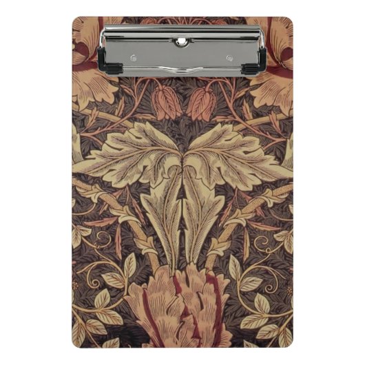 William Morris Honeysuckle Classic Mini Klemmbrett (Vorderseite)