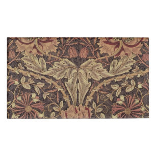 William Morris Honeysuckle Classic Namenschild